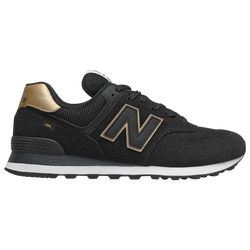 Men's - New Balance 574 - Black/Yellow