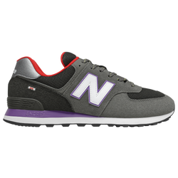 Men's - New Balance 574 - Grey/Black/Purple