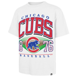 Men's - 47 Brand Cubs Foundational T-Shirt - White