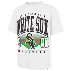 Men's - 47 Brand White Sox Foundational T-Shirt - White