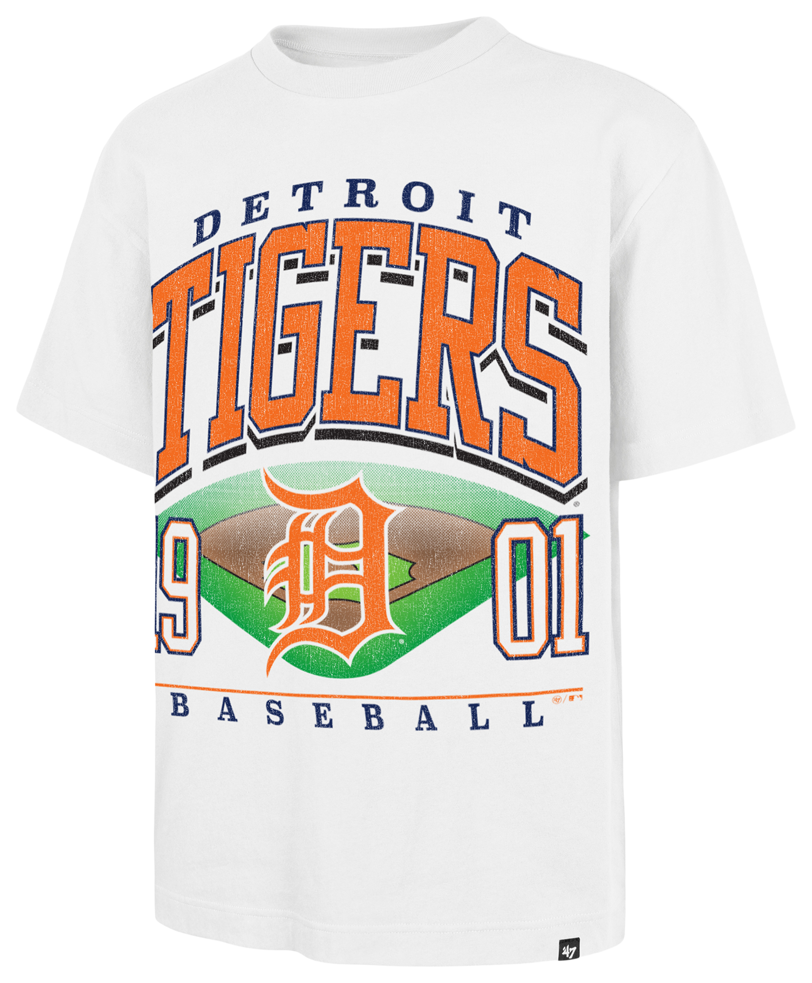 47 Brand Tigers Foundational T-Shirt - Men's