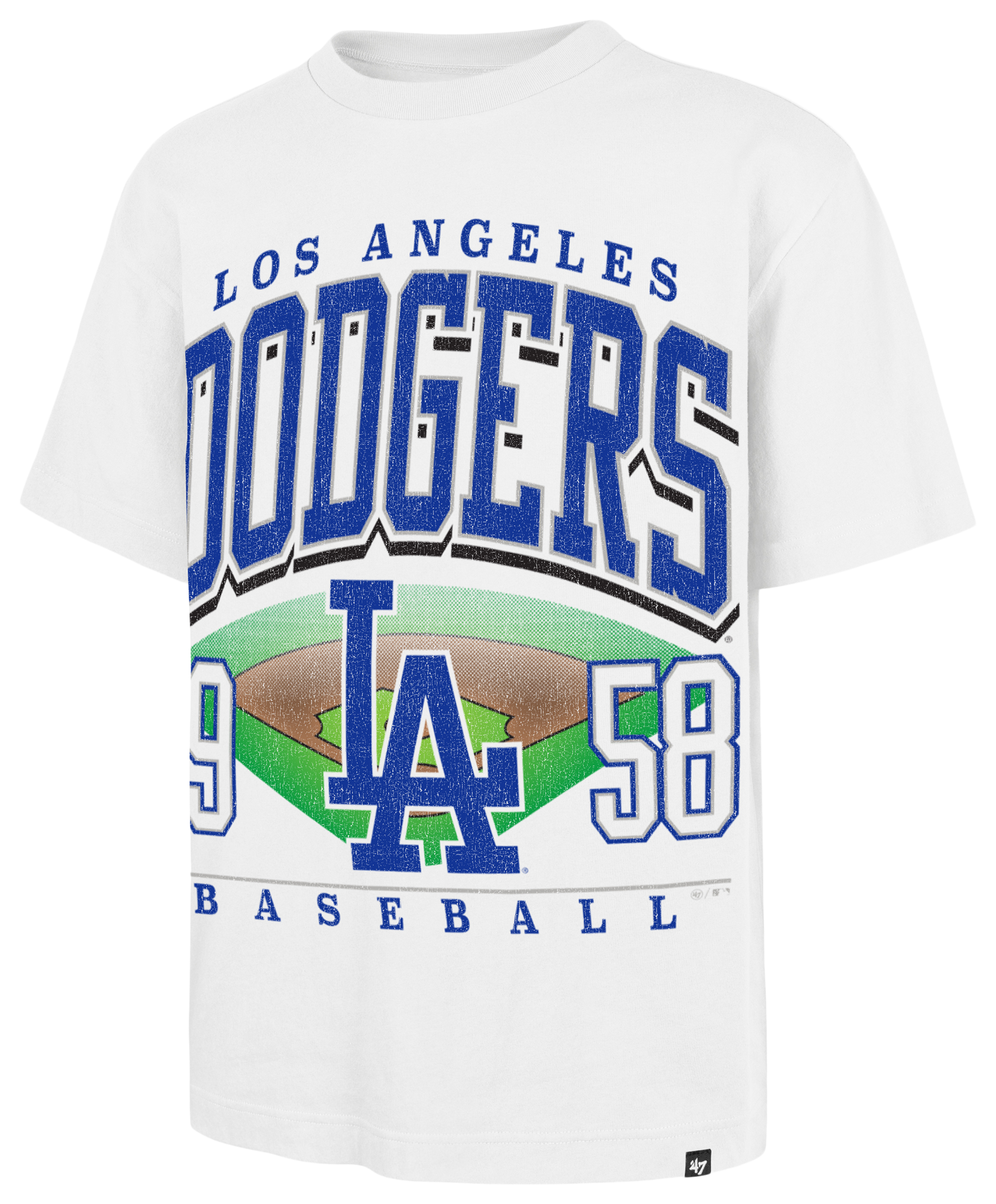 47 Brand MLB LA Dodgers Foundation T-Shirt - Men's