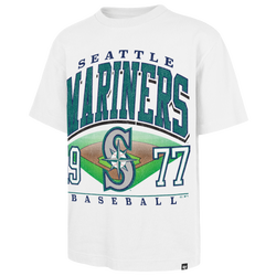 Men's - 47 Brand MLB Seattle Mariners Foundation T-Shirt - White