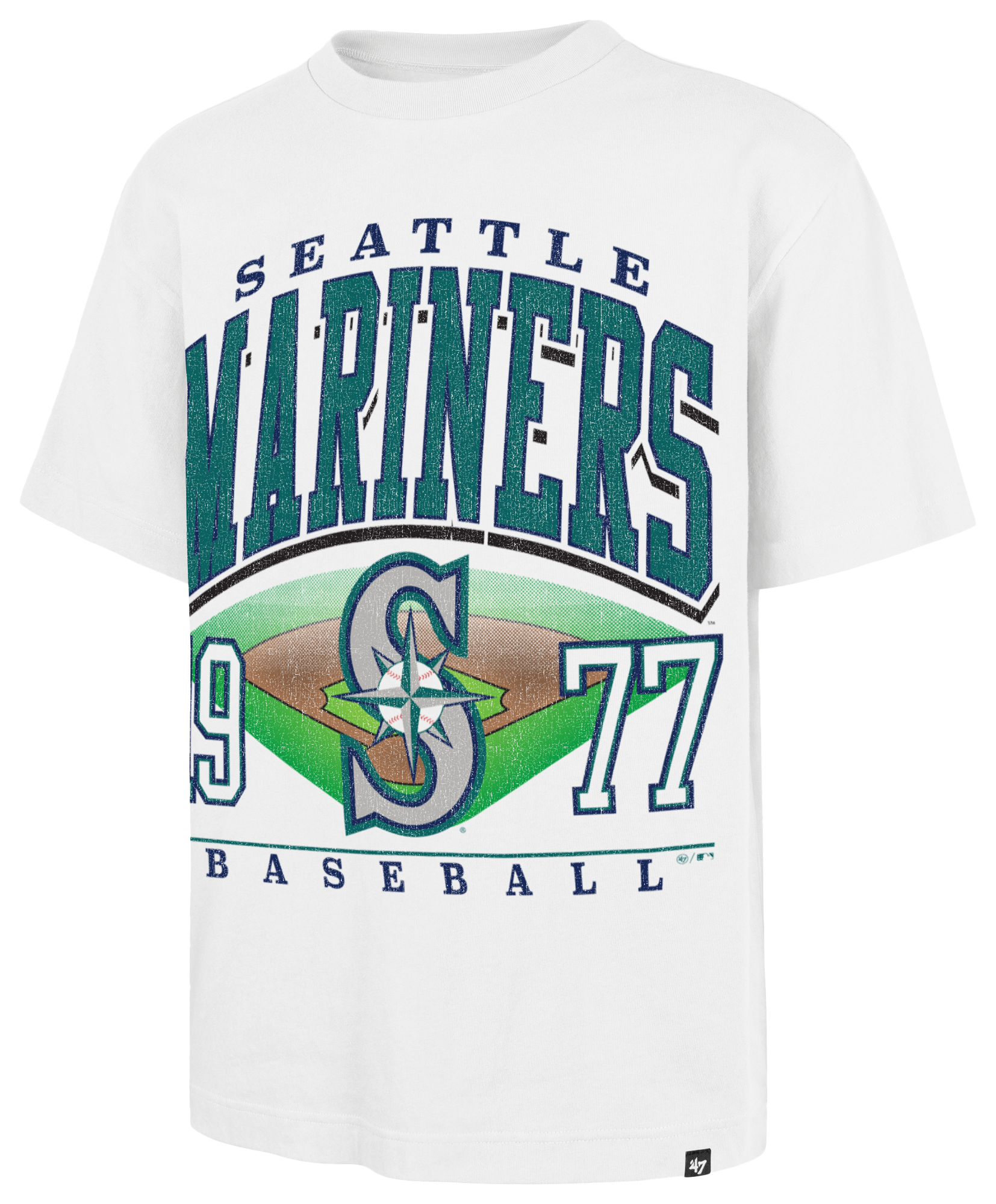 47 Brand MLB Seattle Mariners Foundation T-Shirt - Men's