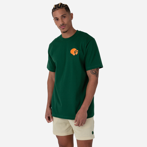 Ethika Mens  City To City T-shirt In Green/orange