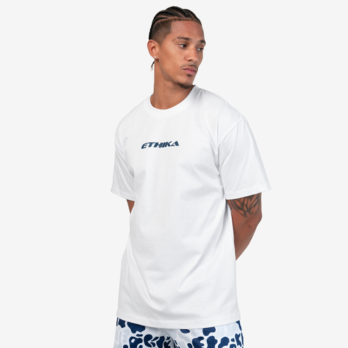 

Ethika Mens Ethika Habitat T-Shirt - Mens White/Black Size XL