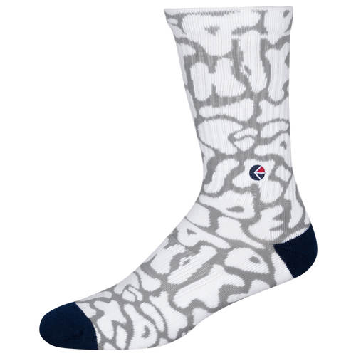 

Ethika Mens Ethika Crew Socks - Mens Blue/White Size L