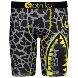 Men's - Ethika Graphic Brief - Black/Yellow