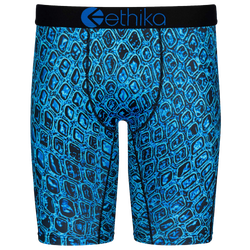 Men's - Ethika Graphic Brief - Black/Blue