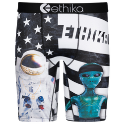Men's - Ethika Graphic Brief - Black/White