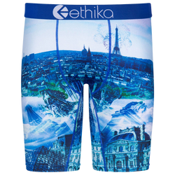 Men's - Ethika Graphic Brief - Blue/Green