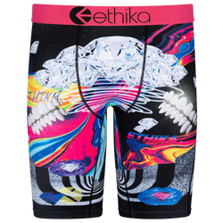 Men's - Ethika Graphic Brief - Black/Multi