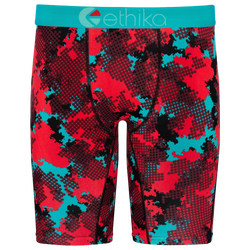 Men's - Ethika Graphic Brief - Red/Green