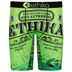 Men's - Ethika Graphic Brief - Green/Green