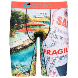 Men's - Ethika Graphic Brief - Green/White