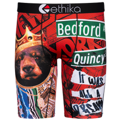 Men's - Ethika Graphic Brief - Red/Multi