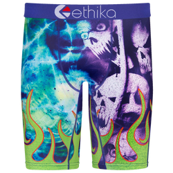 Men's - Ethika Graphic Brief - Purple/Green