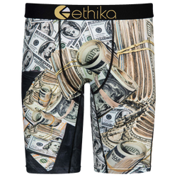 Men's - Ethika Graphic Briefs - Green/Black