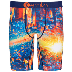 Men's - Ethika Graphic Briefs - Blue/Orange