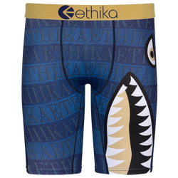 Men's - Ethika Graphic Briefs - Blue/Multi