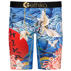 Men's - Ethika Graphic Briefs - Red/Blue