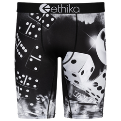 Men's - Ethika Graphic Briefs - Black/White