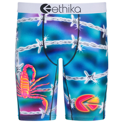 Men's - Ethika Graphic Briefs - Blue/Purple