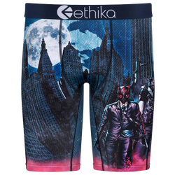 Men's - Ethika Graphic Briefs - Black/Gray
