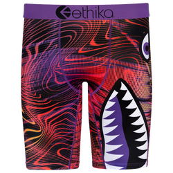 Men's - Ethika Graphic Briefs - Red/Black