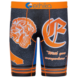 Men's - Ethika Graphic Briefs - Orange/Black