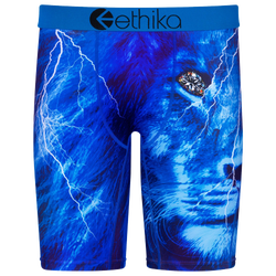 Men's - Ethika Graphic Briefs - Black/Blue