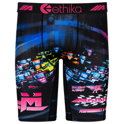 Men's - Ethika Graphic Briefs - Pink/Black