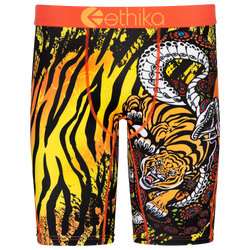 Men's - Ethika Graphic Briefs - Yellow/Orange