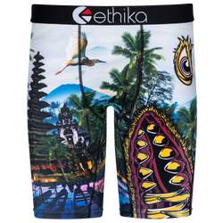 Men's - Ethika Graphic Briefs - Green/Red
