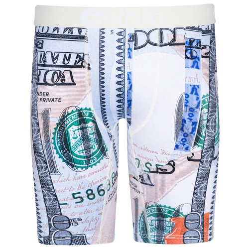

Ethika Mens Ethika Graphic Briefs - Mens Green/Beige Size XL