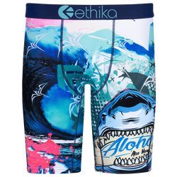 Men's - Ethika Graphic Briefs - Blue/Multi