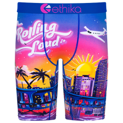 Men's - Ethika Graphic Briefs - Blue/Pink