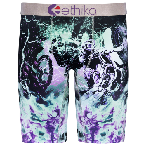 

Ethika Mens Ethika Graphic Briefs - Mens Multi Size S