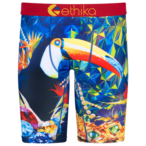 

Ethika Mens Ethika Graphic Briefs - Mens Black/Black Size XXL