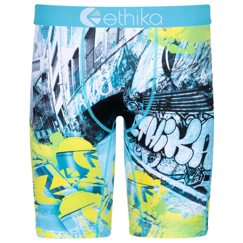 

Ethika Mens Ethika Graphic Briefs - Mens Multi/Multi Size XL