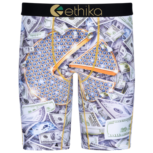 

Ethika Mens Ethika Graphic Briefs - Mens Green/Green Size M