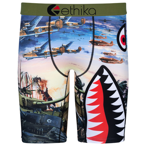 Ethika Mens Graphic Briefs In Multi/multi