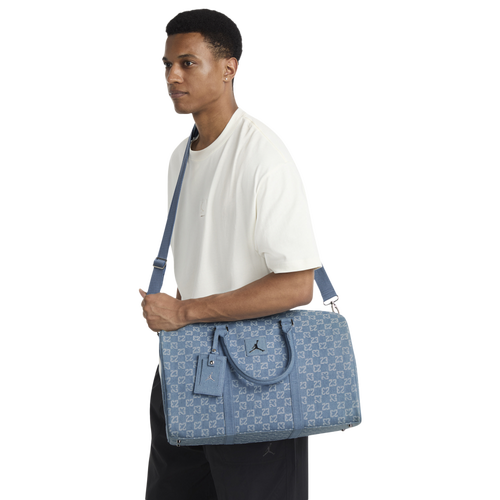  - Jordan Monogram Duffel Bag - White/Denim