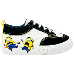 Boys' Toddler - Ground Up Minion Lace Low - White/Black