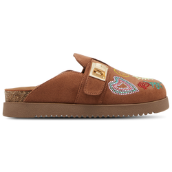 Girls' Grade School - Steve Madden JMONEYYR SLIP ON CLOG - Brown