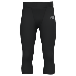 Men's - New Balance Pacer Quarter Tight - Black