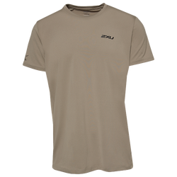 Men's - 2XU Motion T-Shirt - Stone/Black
