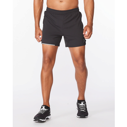 Men's - 2XU Aero 5 Inch Short - Black