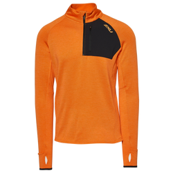 Men's - 2XU Ignition 1/4 Zip - Tumeric/Turmeric Reflective