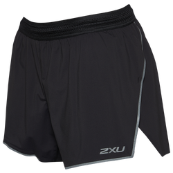 Men's - 2XU Light Speed 5" Shorts - Black/Black Reflective